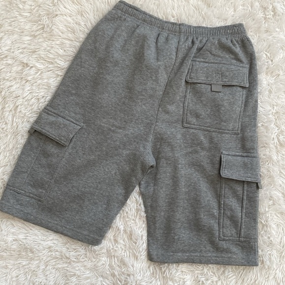 NWOT Brooklyn express gray cargo sweat shorts - Picture 2 of 8